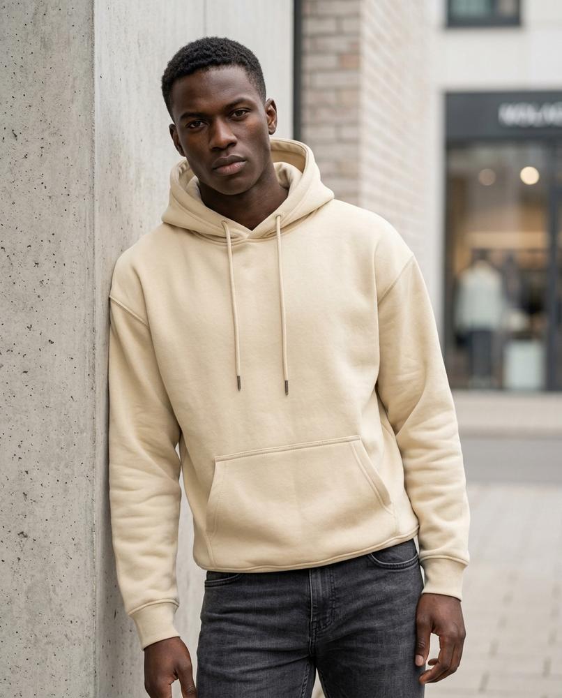Zumieze - Comar | Loose-Fit Dropped-Shoulder Hoodie Men