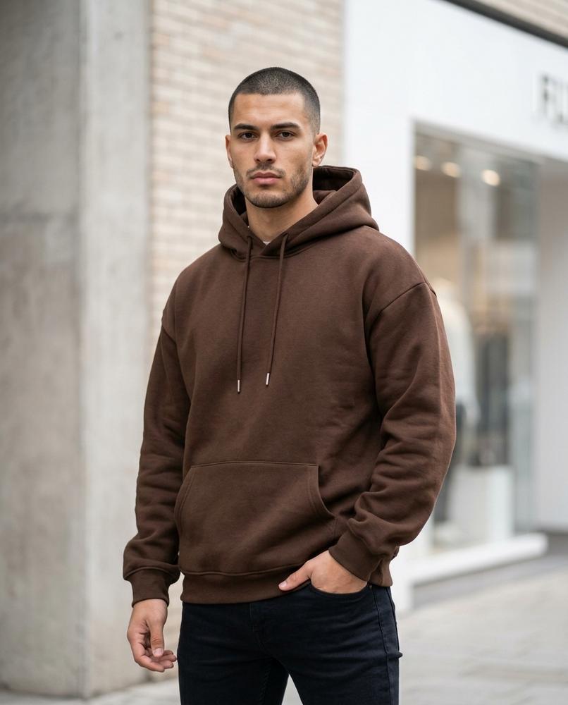 Zumieze - Comar | Loose-Fit Dropped-Shoulder Hoodie Men