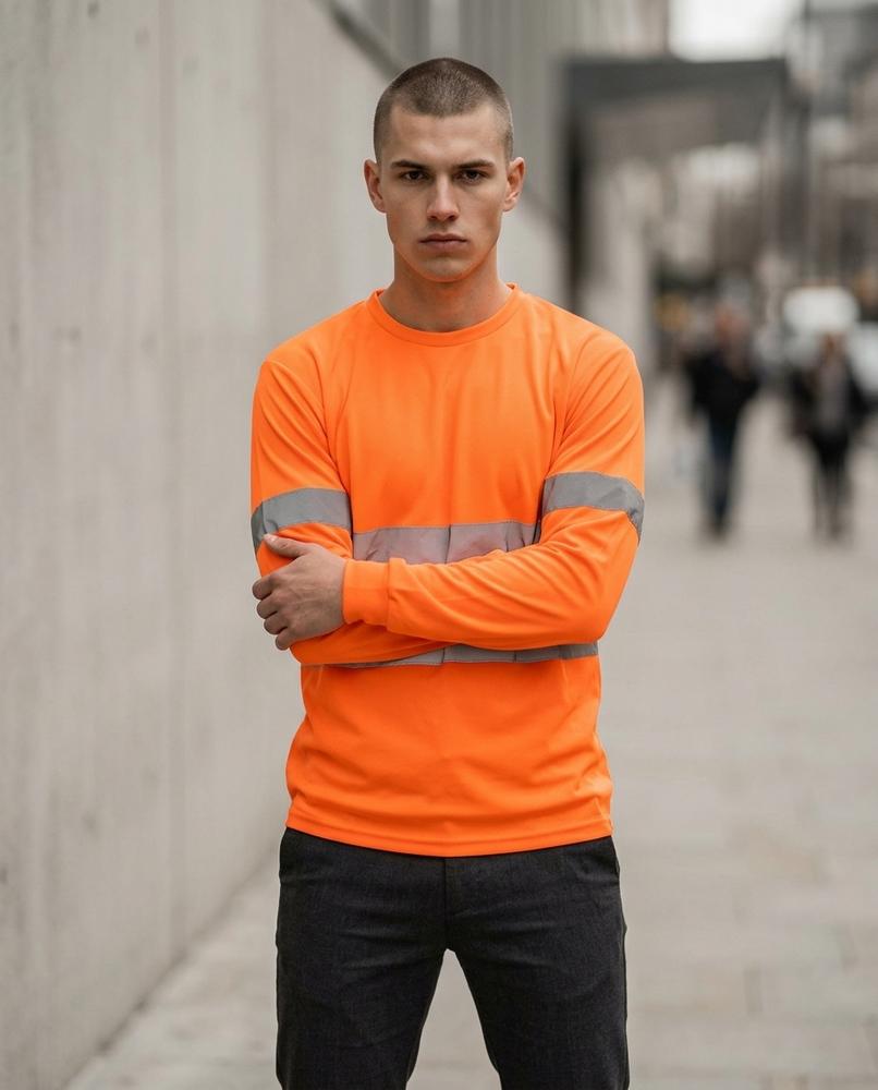 Zumieze - Romor | Long-Sleeved Reflective T-Shirt Unisex