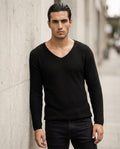 Zumieze - Kasan | Waffle-Knit V-Neck Sweater Men