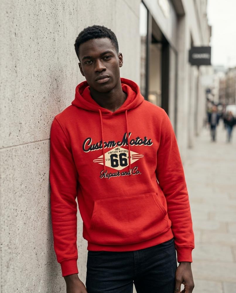Zumieze - Alral | Printed Pullover Hoodie Men