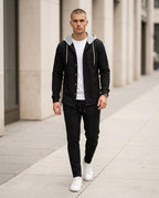 Zumieze - Nonal | Hooded Textured Suit Men