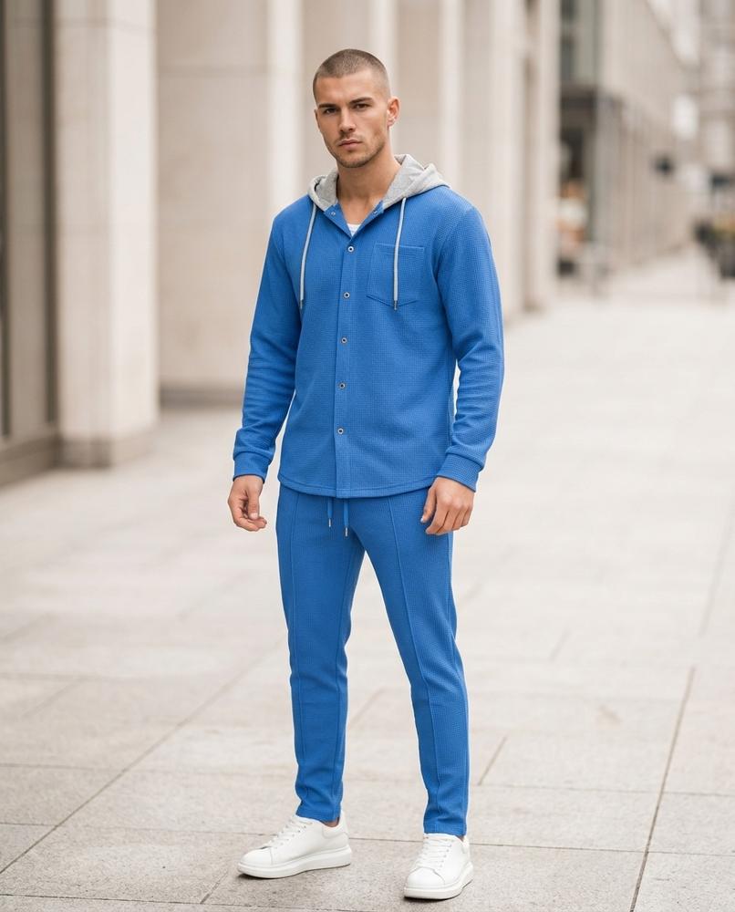 Zumieze - Nonal | Hooded Textured Suit Men