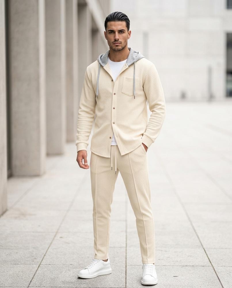 Zumieze - Nonal | Hooded Textured Suit Men