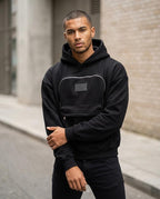 Zumieze - Ritir | Zippered-Pocket Relaxed-Fit Hoodie Unisex