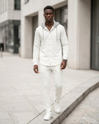Zumieze - Nonal | Hooded Textured Suit Men