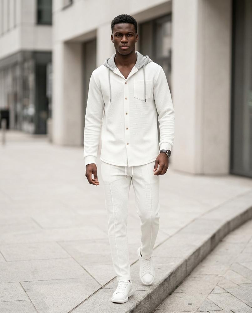 Zumieze - Nonal | Hooded Textured Suit Men