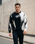 Zumieze - Nilom | Knitted Graphic Sweater Men