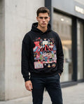 Zumieze - Karen | Embroidered Relaxed Fit Hoodie Men