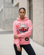 Zumieze - Karen | Embroidered Relaxed Fit Hoodie Men