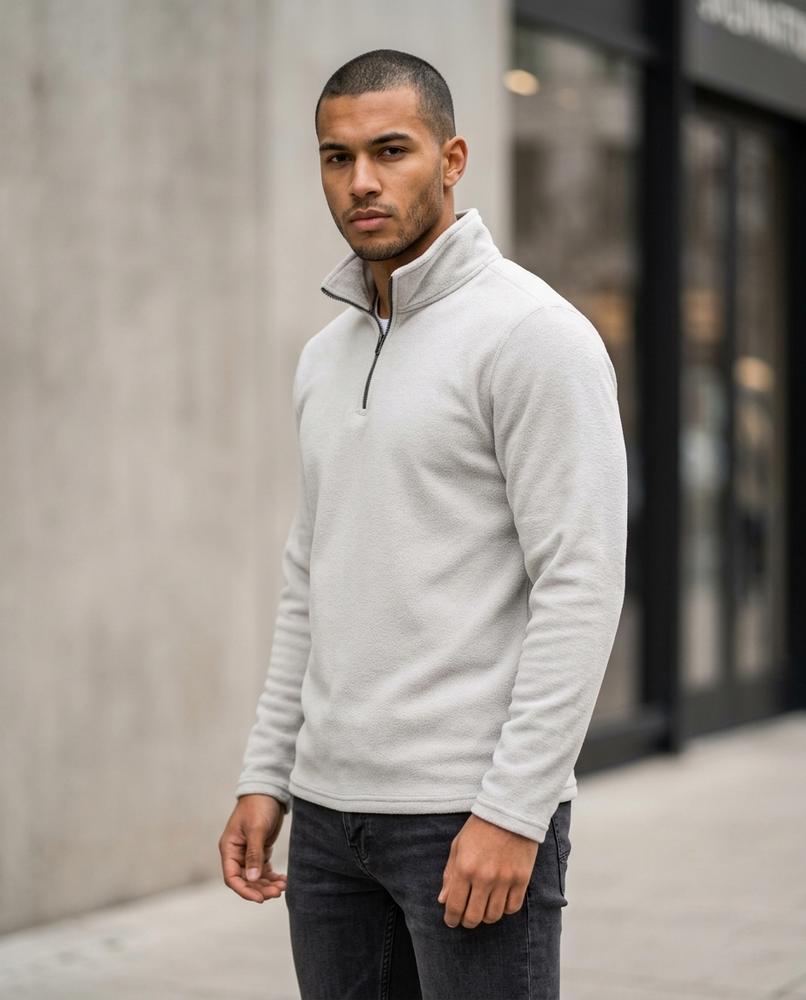 Zumieze - Armor | Quarter-Zip Fleece Sweater Men