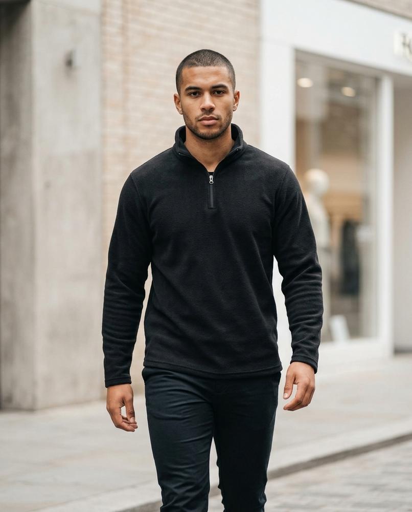 Zumieze - Armor | Quarter-Zip Fleece Sweater Men