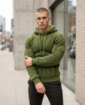 Zumieze - Talar | Padded Knitted Hoodie Men