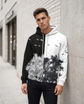 Zumieze - River | Split-Color Printed Hoodie Men