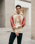 Zumieze - Lylin | Embroidered Color-Blocked Hoodie Unisex