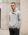 Statement Street - Zanav | Asymmetrischer Geknöpfter Hoodie Unisex