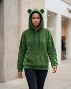 Zumieze - Malan | Plush Hooded Hoodie Women
