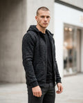 Zumieze - Lokar | Zip-Up Marled Hoodie Men