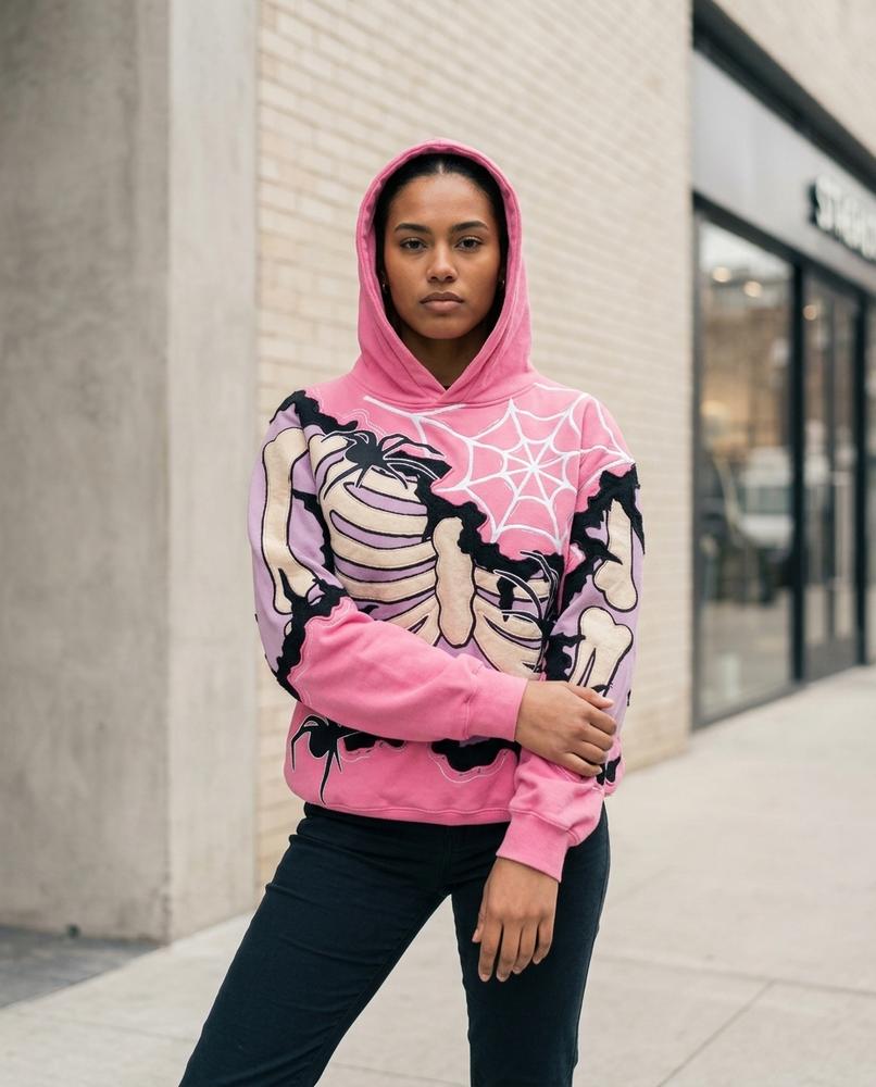 Zumieze - Vesol | Graphic Print Relaxed Fit Hoodie Unisex