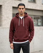 Zumieze - Kamel | Ribbed Quarter-Zip Hoodie Men