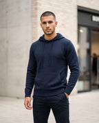 Zumieze - Kemor | Knitted Solid-Color Hoodie Men