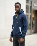 Zumieze - Ramon | Quarter-Zip Color-Block Hoodie Men