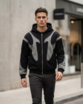 Zumieze - Mator | Zip-Up Paneled Hoodie Unisex