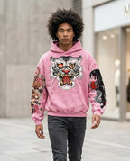 Zumieze - Lehal | Printed Washed Hoodie Unisex