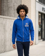 Zumieze - Zekar | Zip-Up Printed Hoodie Unisex