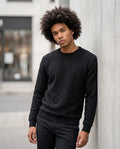 Zumieze - Rital | Cable-Knit Crew-Neck Sweater Men