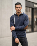 Zumieze - Maven | Buttoned Patched Hoodie Men