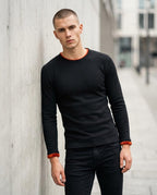 Zumieze - Rivar | Fleece-Lined Crew-Neck Sweater Men