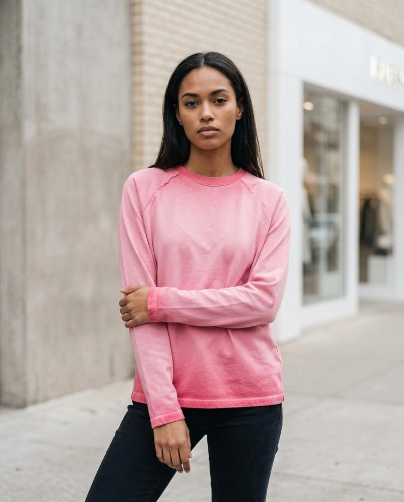 Zumieze - Calom | Washed-Out Raglan Sleeve T-Shirt Unisex