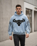 Zumieze - Kevan | Washed Graphic Hoodie Men