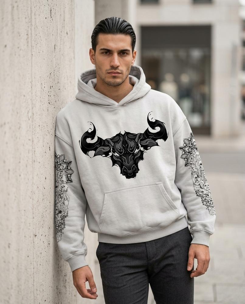 Zumieze - Kevan | Washed Graphic Hoodie Men