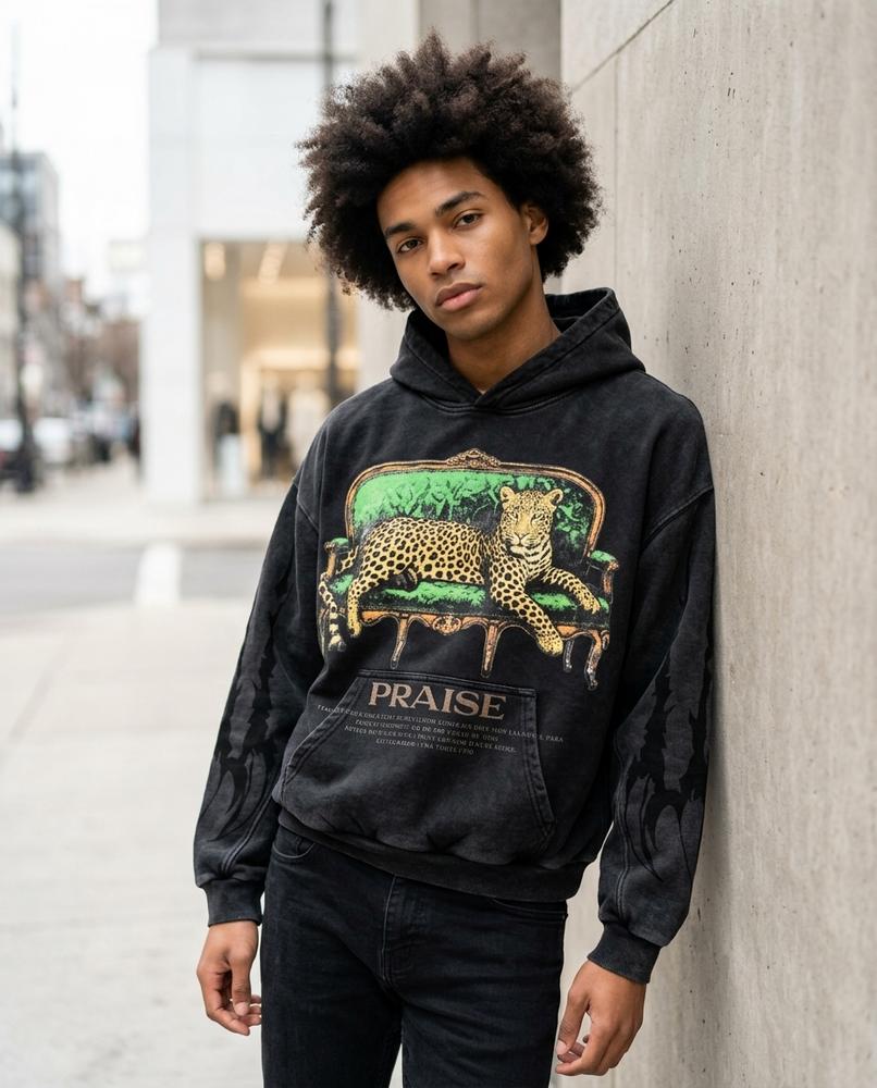 Zumieze - Roken | Graphic Washed Hoodie Unisex