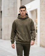 Zumieze - Tiken | Embroidered Raglan Sleeve Hoodie Men