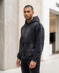 Zumieze - Tasel | Zip-Up Washed Hoodie Men