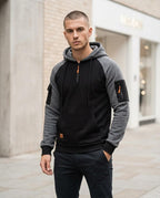 Zumieze - Carel | Two-Tone Quarter-Zip Hoodie Men