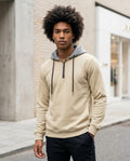 Zumieze - Lerev | Two-Tone Quarter-Zip Hoodie Men