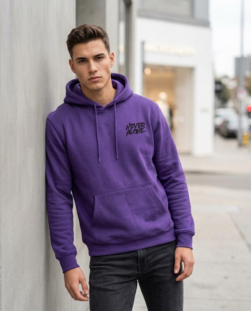 Zumieze - Dalev | Relaxed-Fit Printed Hoodie Unisex