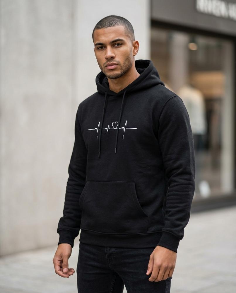Zumieze - Mivel | Printed Long-Sleeved Hoodie Men