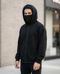 Zumieze - Kalin | Zip-Up High-Neck Hoodie Men