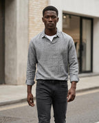 Zumieze - Lanor | Textured Lapel Collar Shirt Men