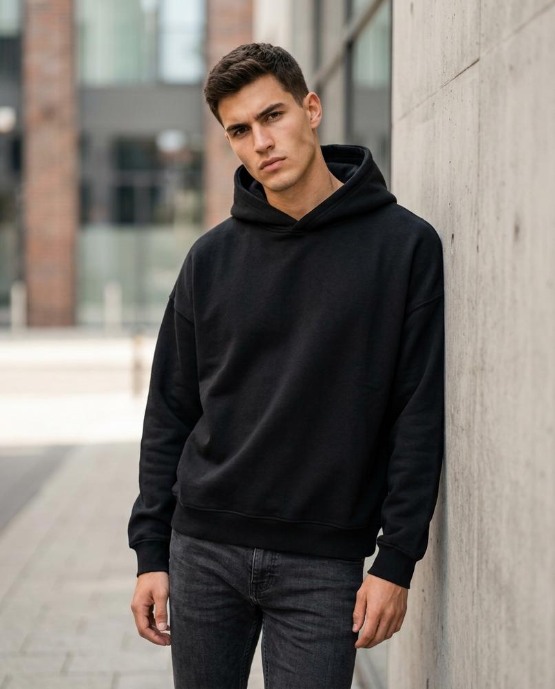 Zumieze - Zavar | Relaxed Fit Solid Color Hoodie Men