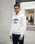 Zumieze - Saram | Printed Fleece-Lined Hoodie Men