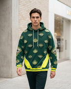 Zumieze - Vemon | Patterned Appliquéd Hoodie Unisex