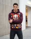 Zumieze - Nivar | Embroidered Graphic Hoodie Men