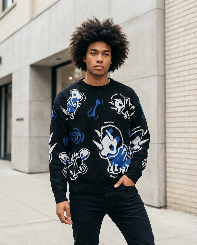 Zumieze - Cazan | Patterned Knitted Sweater Men
