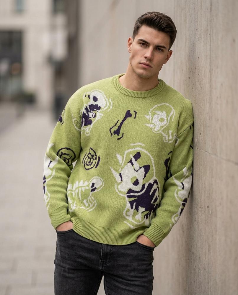 Zumieze - Cazan | Patterned Knitted Sweater Men